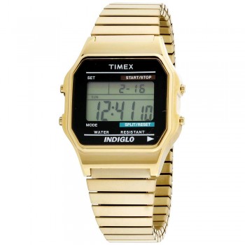 Relógio Timex Classic Digital Dourado