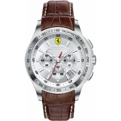Relógio Masculino Marrom Ferrari Scuderia