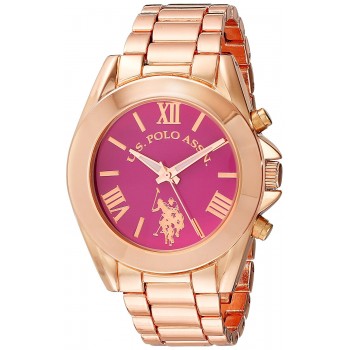 Relógio Feminino U.S. Polo Rose Gold-Tone Watch