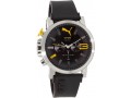 Relógio Masculino Puma Black Rubber Quartz Watch