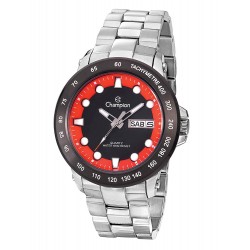 Relógio Masculino Champion Red And Black Dial