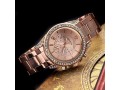 Relógio feminino Top Plaza ouro rosé