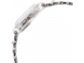 Relógio Feminino Swatch Steel Bracelet Plastic Case Quartz Silver